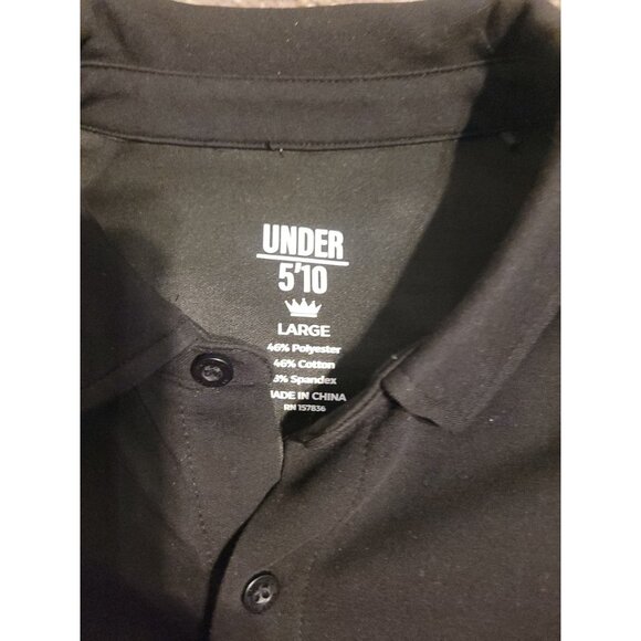2 Under 510 Polos Men L Black LS White SS Button Down - Picture 2 of 16
